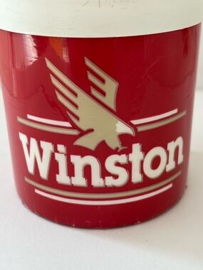 1990’s Winston Freezer Koozy-The Fridge Freezable Plastic Can Holder, Preowned